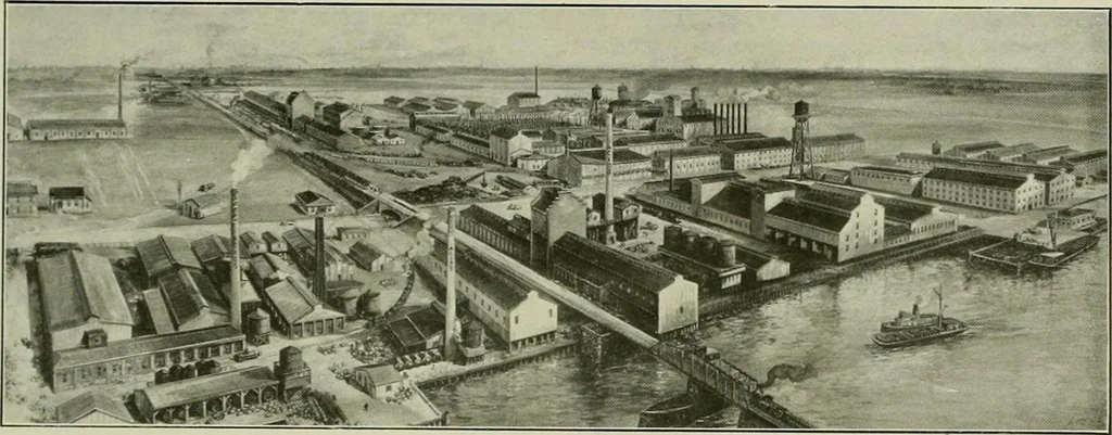An illustration from History of American textiles : with kindred and auxiliary industries (illustrated), 1922, leaf 152