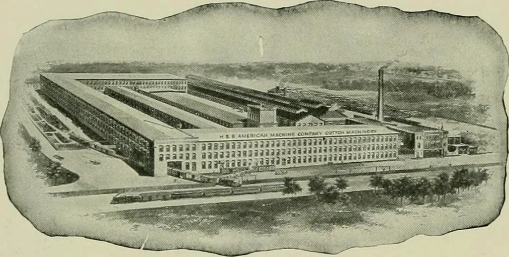 An illustration from History of American textiles : with kindred and auxiliary industries (illustrated), 1922, leaf 172