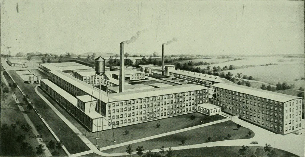 An illustration from History of American textiles : with kindred and auxiliary industries (illustrated), 1922, leaf 191