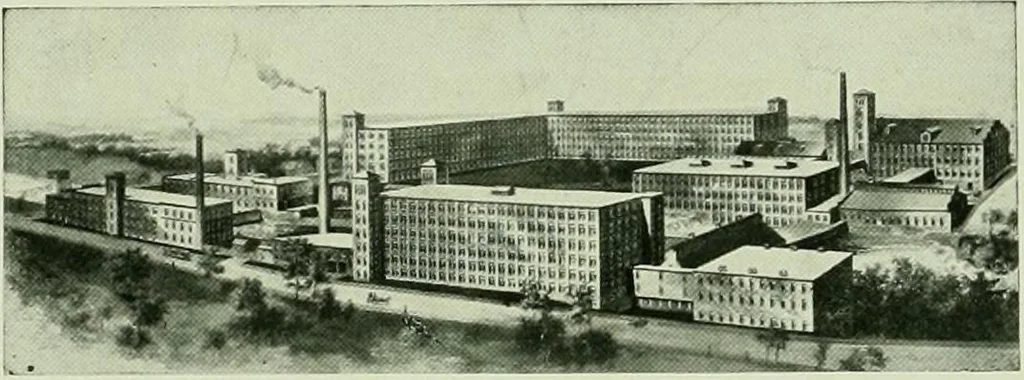 An illustration from History of American textiles : with kindred and auxiliary industries (illustrated), 1922, leaf 197