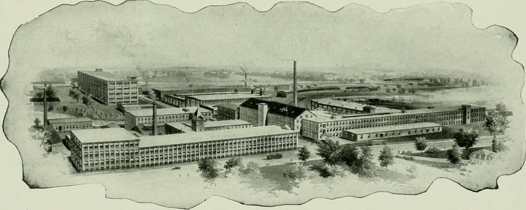 An illustration from History of American textiles : with kindred and auxiliary industries (illustrated), 1922, leaf 209