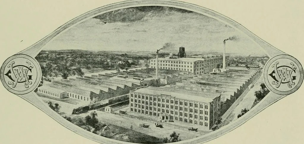 An illustration from History of American textiles : with kindred and auxiliary industries (illustrated), 1922, leaf 218