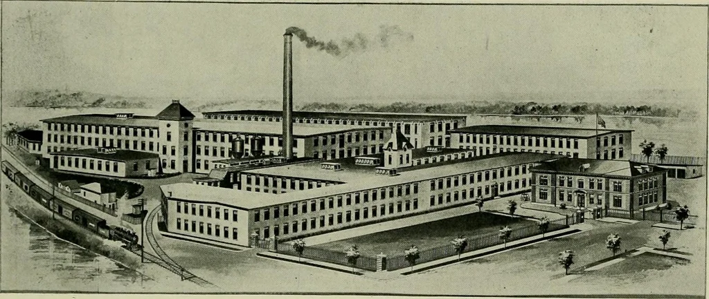 An illustration from History of American textiles : with kindred and auxiliary industries (illustrated), 1922, leaf 224