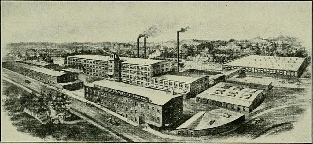 An illustration from History of American textiles : with kindred and auxiliary industries (illustrated), 1922, leaf 232