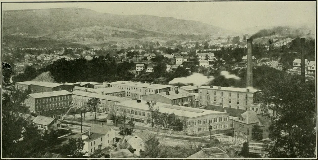 An illustration from History of American textiles : with kindred and auxiliary industries (illustrated), 1922, leaf 254