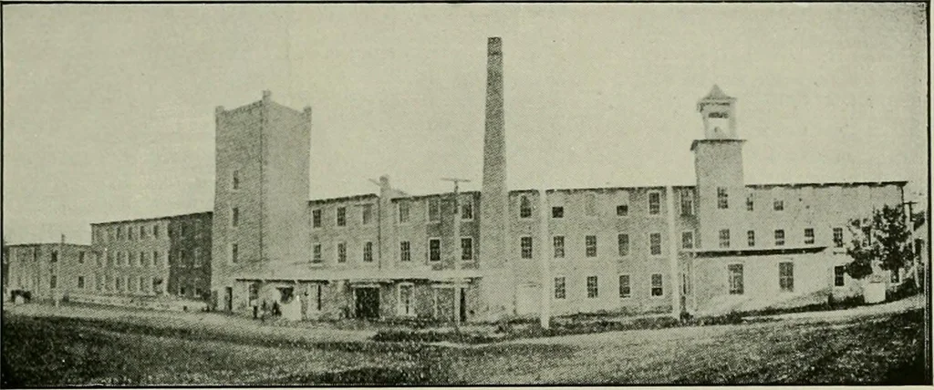 An illustration from History of American textiles : with kindred and auxiliary industries (illustrated), 1922, leaf 268
