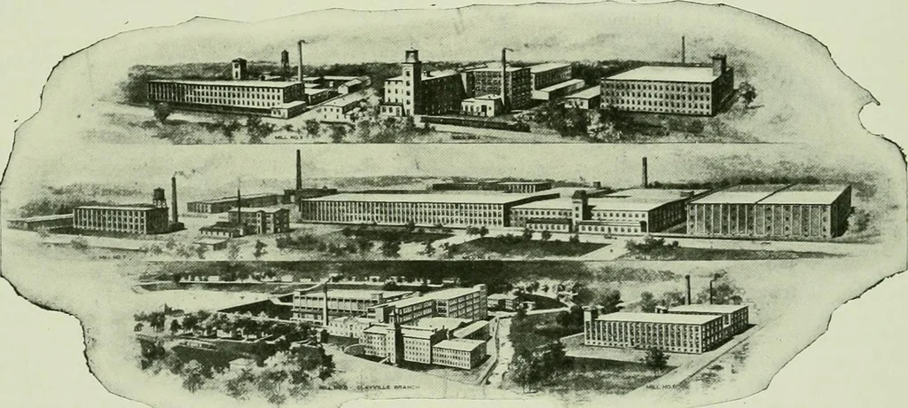 An illustration from History of American textiles : with kindred and auxiliary industries (illustrated), 1922, leaf 297