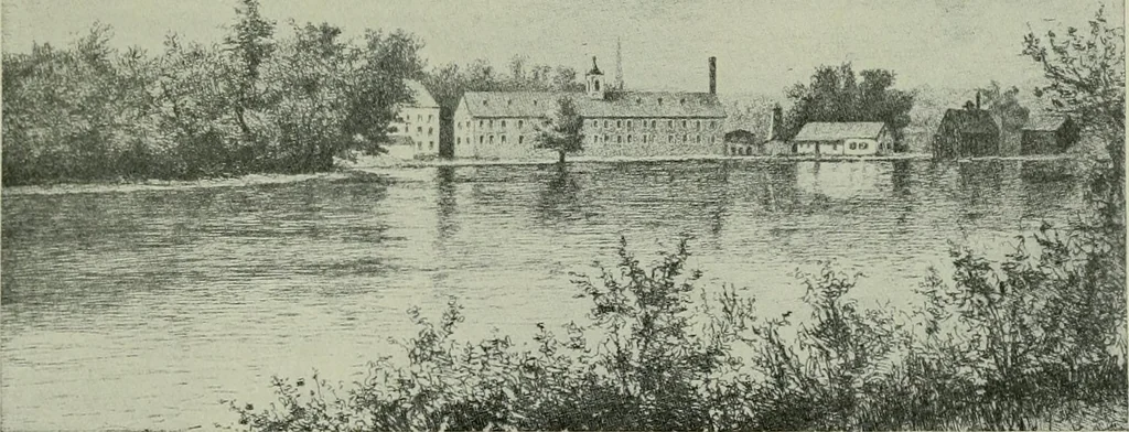An illustration from History of American textiles : with kindred and auxiliary industries (illustrated), 1922, leaf 304