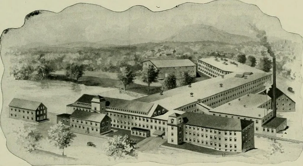 An illustration from History of American textiles : with kindred and auxiliary industries (illustrated), 1922, leaf 316