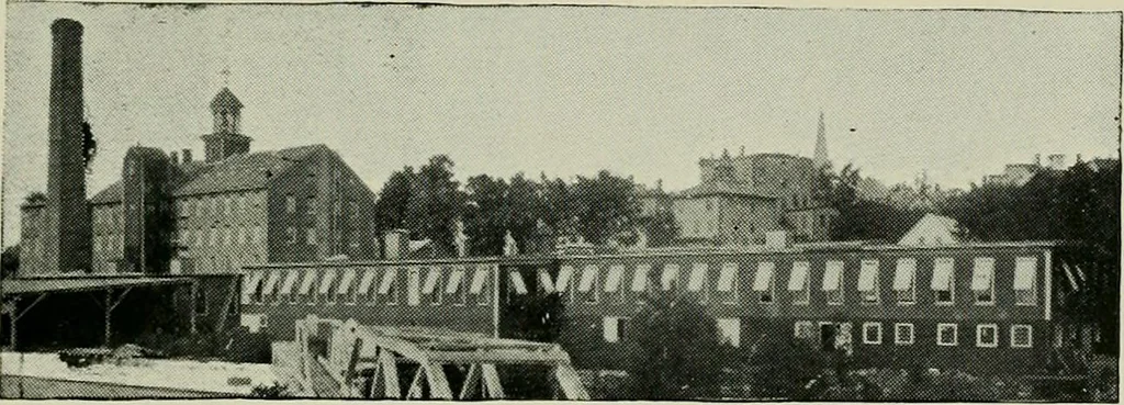 An illustration from History of American textiles : with kindred and auxiliary industries (illustrated), 1922, leaf 318