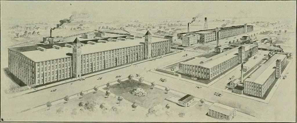 An illustration from History of American textiles : with kindred and auxiliary industries (illustrated), 1922, leaf 338