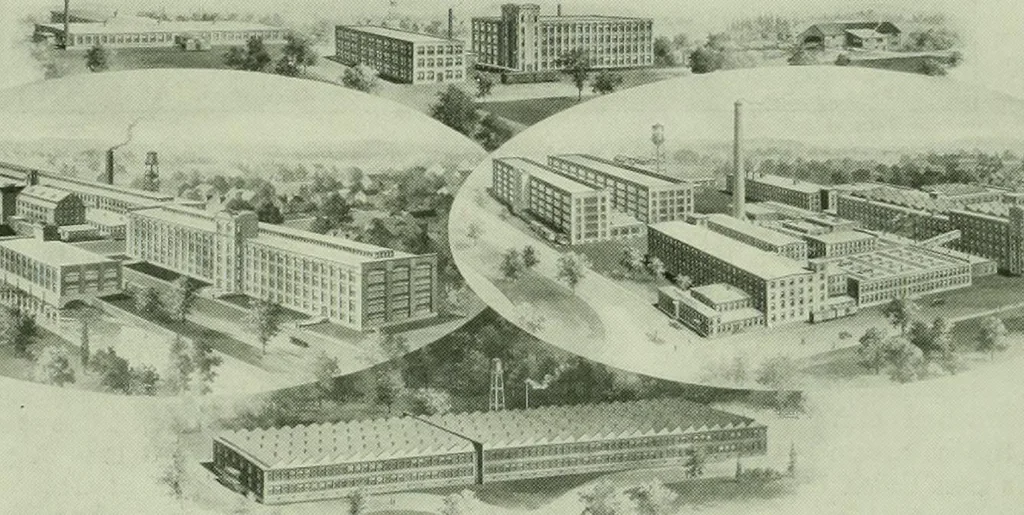 An illustration from History of American textiles : with kindred and auxiliary industries (illustrated), 1922, leaf 339