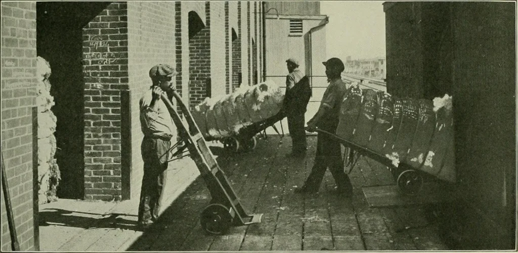 An illustration from History of American textiles : with kindred and auxiliary industries (illustrated), 1922, leaf 340