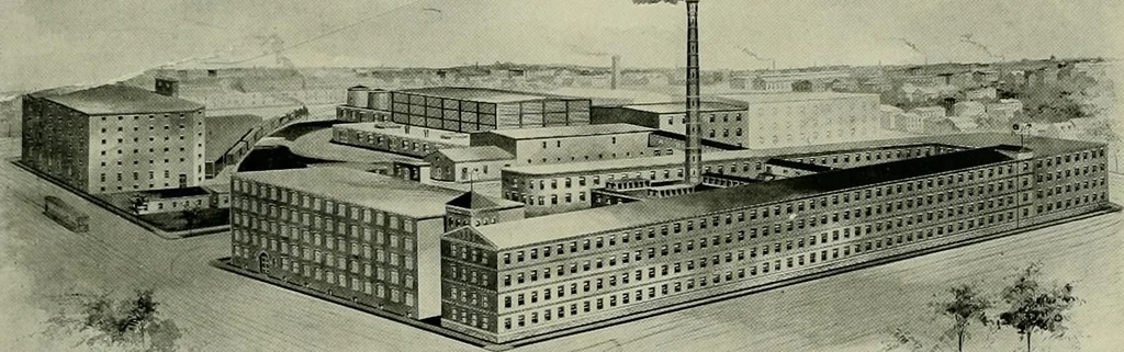 An illustration from History of American textiles : with kindred and auxiliary industries (illustrated), 1922, leaf 374