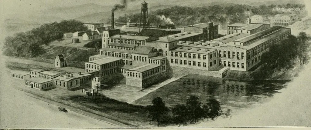 An illustration from History of American textiles : with kindred and auxiliary industries (illustrated), 1922, leaf 388