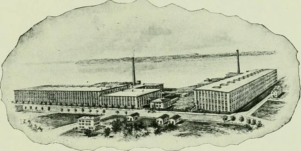 An illustration from History of American textiles : with kindred and auxiliary industries (illustrated), 1922, leaf 393