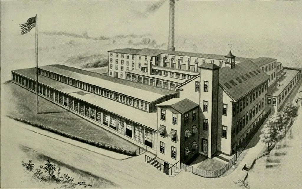 An illustration from History of American textiles : with kindred and auxiliary industries (illustrated), 1922, leaf 414