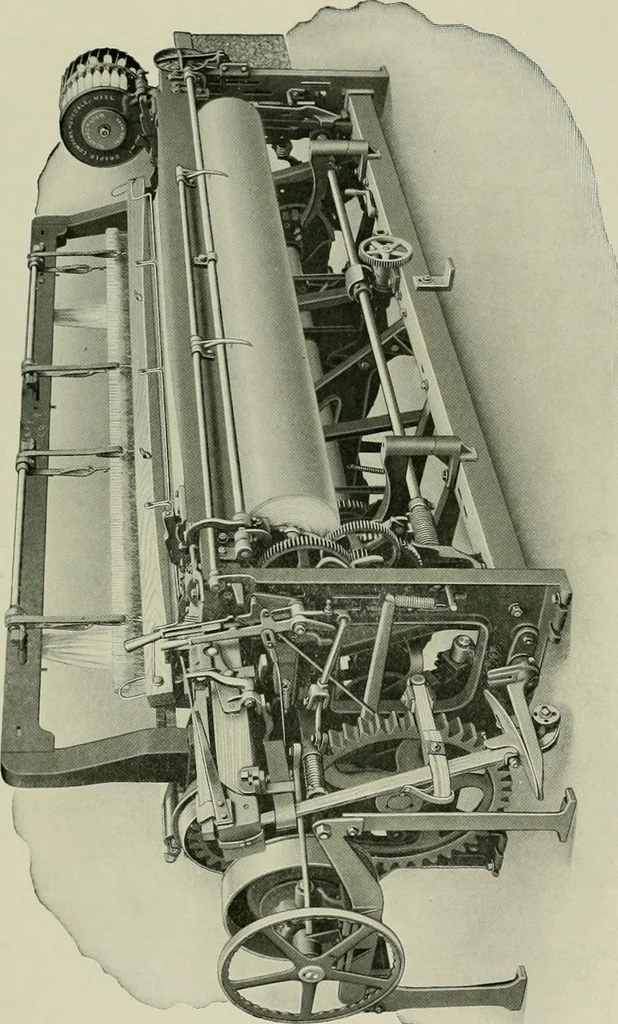 An illustration from History of American textiles : with kindred and auxiliary industries (illustrated), 1922, leaf 42