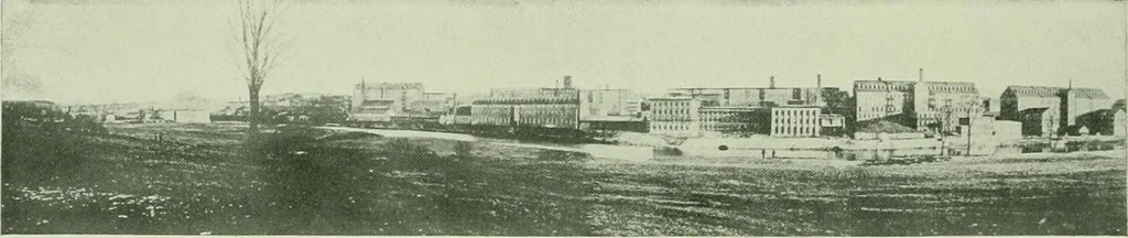 An illustration from History of American textiles : with kindred and auxiliary industries (illustrated), 1922, leaf 47