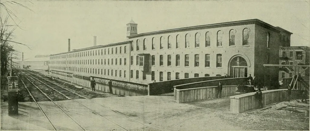 An illustration from History of American textiles : with kindred and auxiliary industries (illustrated), 1922, leaf 70