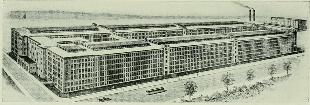 An illustration from History of American textiles : with kindred and auxiliary industries (illustrated), 1922, leaf 9