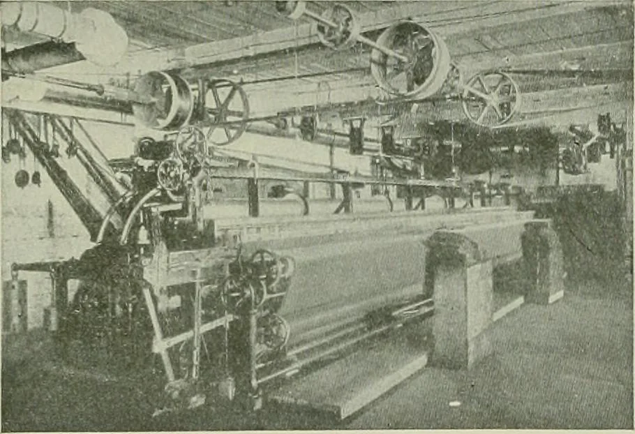 An illustration from History of American textiles : with kindred and auxiliary industries (illustrated), 1922, leaf 98