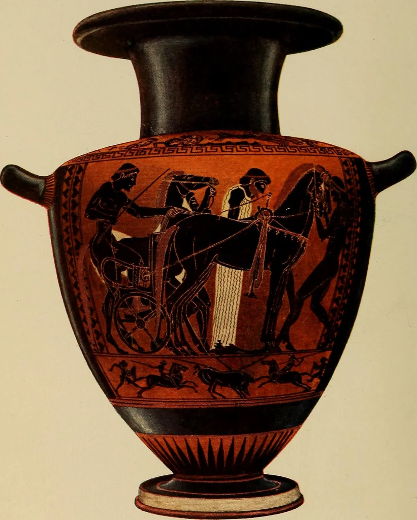 An illustration from History of ancient pottery, Greek, Etruscan, and Roman, 1905, leaf 10
