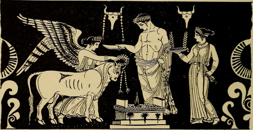 An illustration from History of ancient pottery, Greek, Etruscan, and Roman, 1905, leaf 118