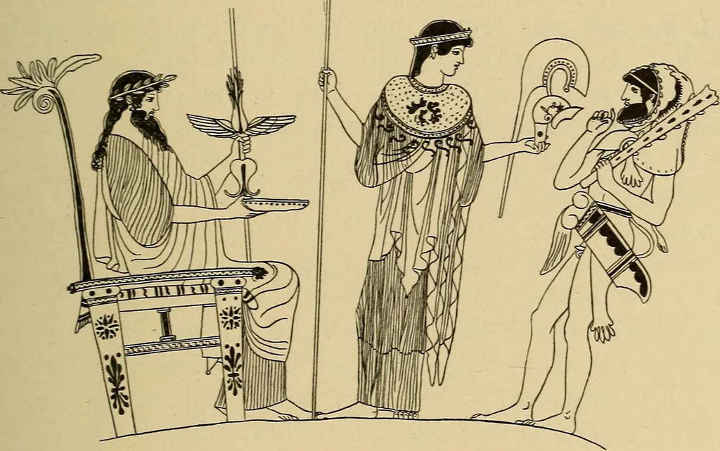 An illustration from History of ancient pottery, Greek, Etruscan, and Roman, 1905, leaf 137