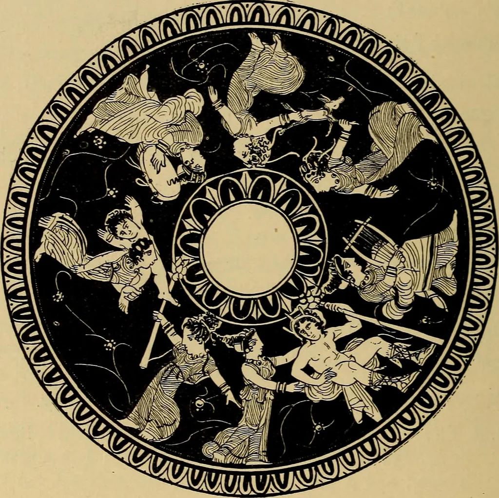 An illustration from History of ancient pottery, Greek, Etruscan, and Roman, 1905, leaf 174