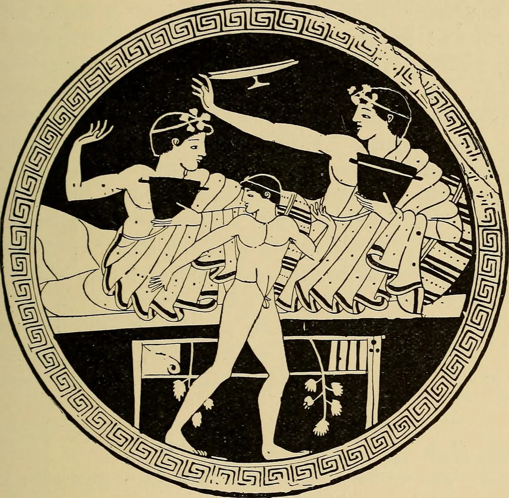 An illustration from History of ancient pottery, Greek, Etruscan, and Roman, 1905, leaf 215