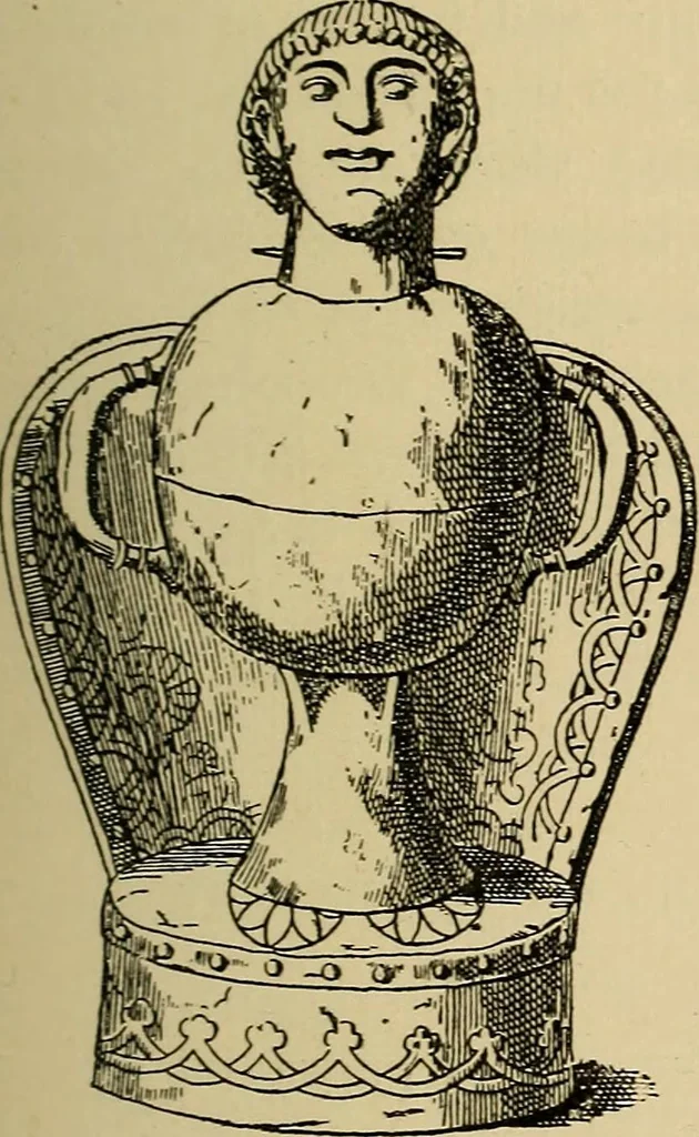 An illustration from History of ancient pottery, Greek, Etruscan, and Roman, 1905, leaf 343