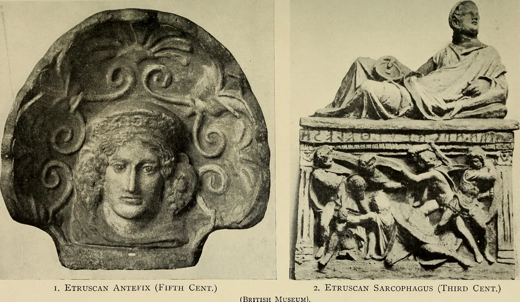 An illustration from History of ancient pottery, Greek, Etruscan, and Roman, 1905, leaf 357