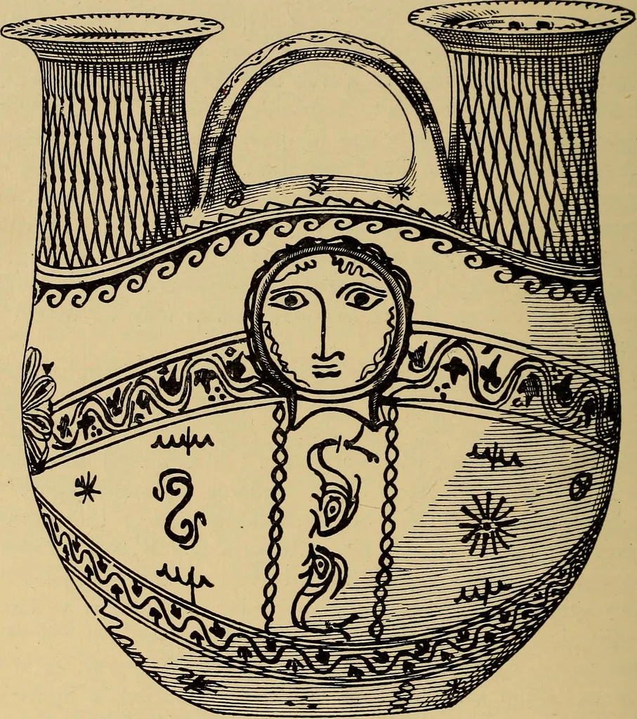 An illustration from History of ancient pottery, Greek, Etruscan, and Roman, 1905, leaf 370