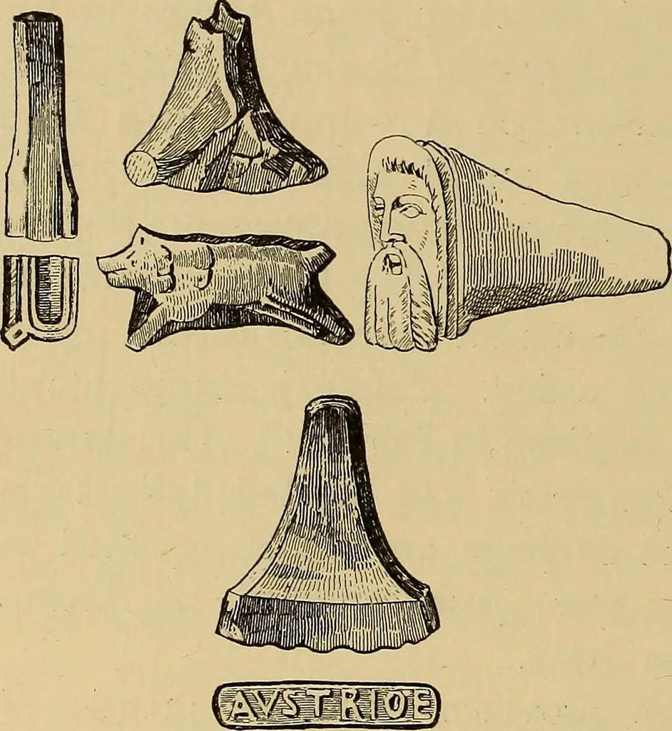 An illustration from History of ancient pottery, Greek, Etruscan, and Roman, 1905, leaf 494