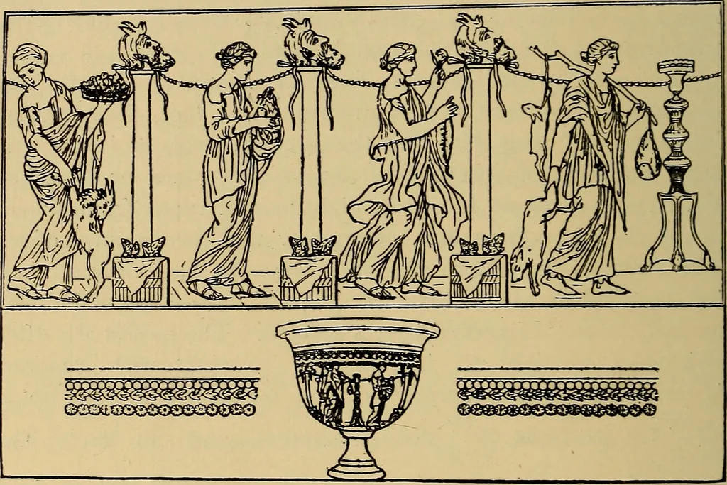 An illustration from History of ancient pottery, Greek, Etruscan, and Roman, 1905, leaf 542