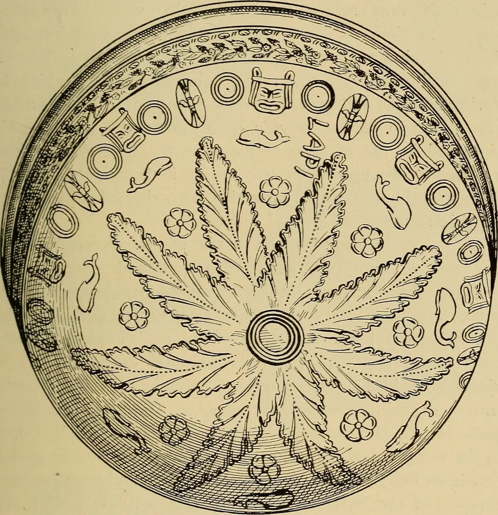 An illustration from History of ancient pottery, Greek, Etruscan, and Roman, 1905, leaf 545