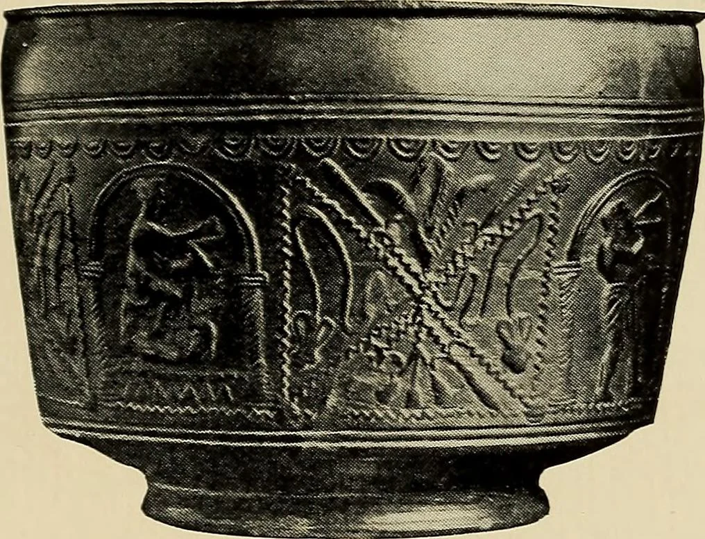 An illustration from History of ancient pottery, Greek, Etruscan, and Roman, 1905, leaf 577