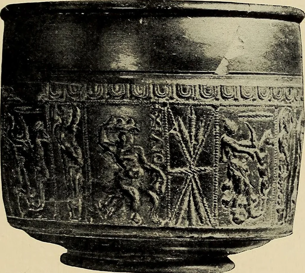 An illustration from History of ancient pottery, Greek, Etruscan, and Roman, 1905, leaf 585