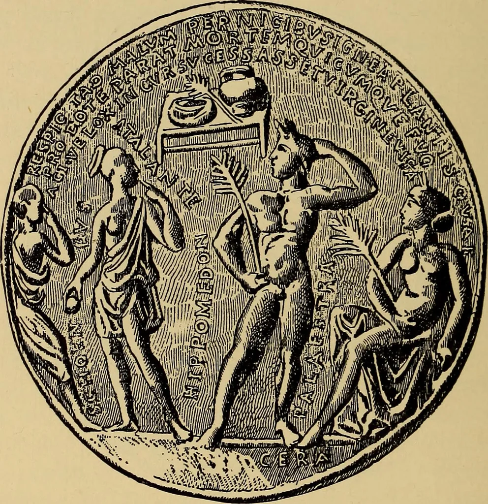 An illustration from History of ancient pottery, Greek, Etruscan, and Roman, 1905, leaf 592
