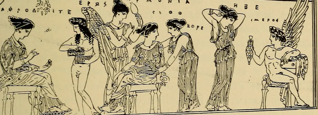 An illustration from History of ancient pottery, Greek, Etruscan, and Roman, 1905, leaf 69