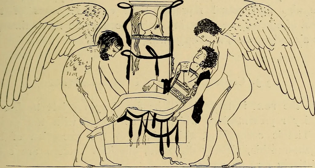 An illustration from History of ancient pottery, Greek, Etruscan, and Roman, 1905, leaf 99