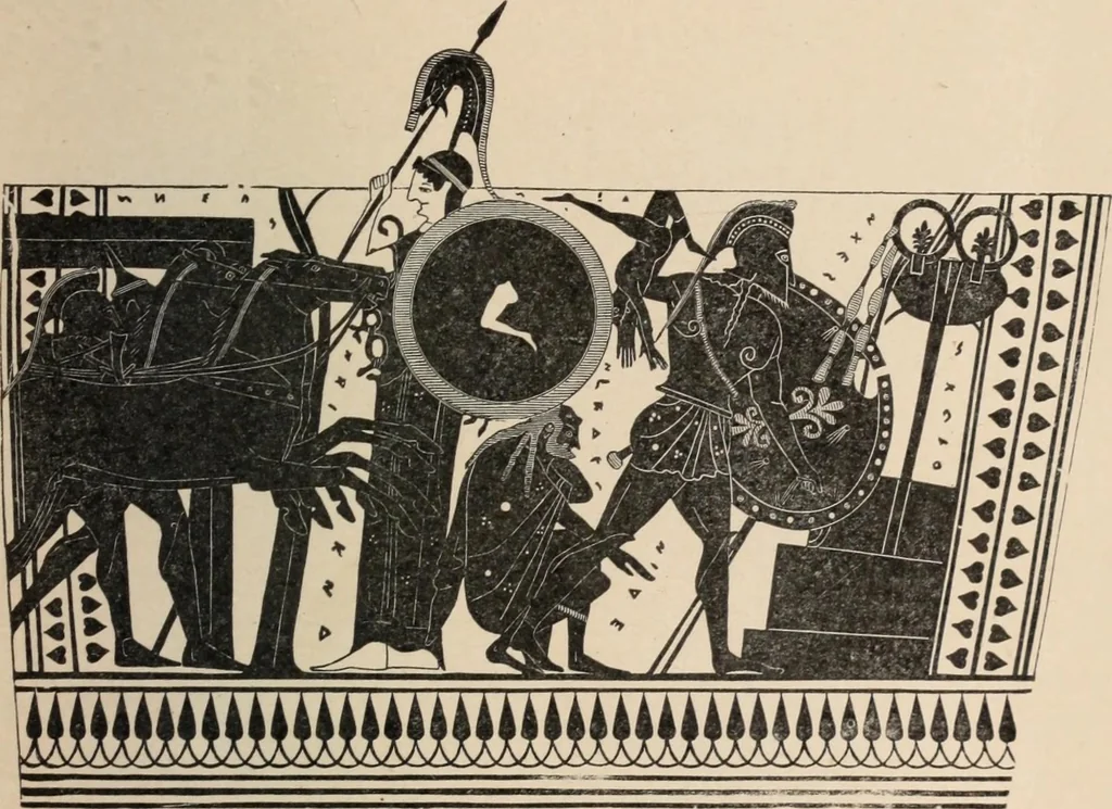 An illustration from History of ancient, early Christian, and mediaeval painting, 1906, leaf 104