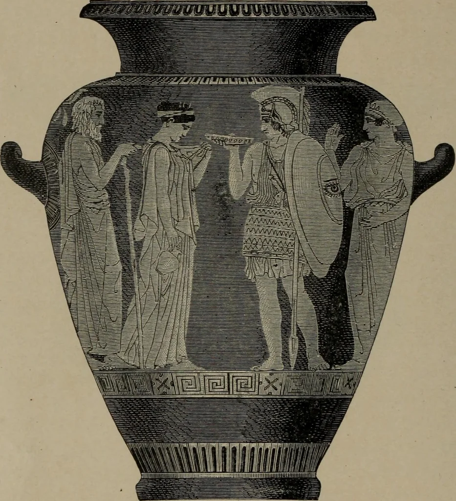 An illustration from History of ancient, early Christian, and mediaeval painting, 1906, leaf 107