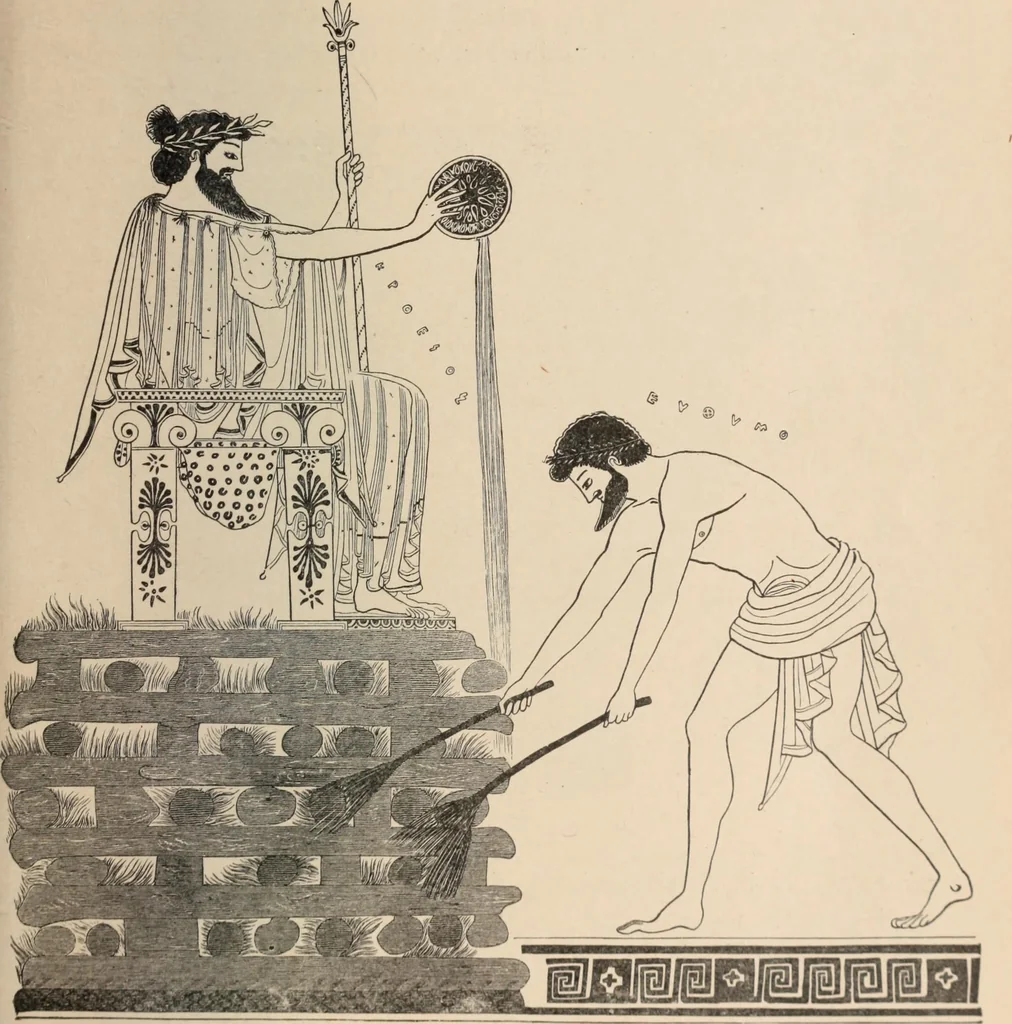 An illustration from History of ancient, early Christian, and mediaeval painting, 1906, leaf 110