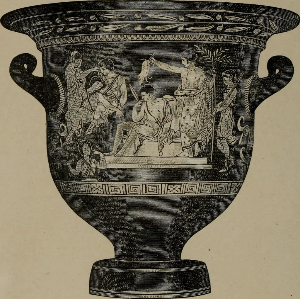 An illustration from History of ancient, early Christian, and mediaeval painting, 1906, leaf 111