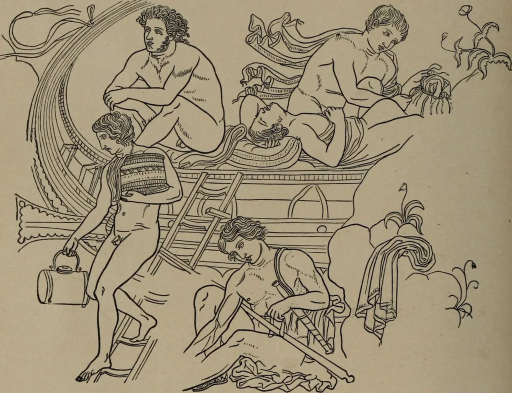 An illustration from History of ancient, early Christian, and mediaeval painting, 1906, leaf 119