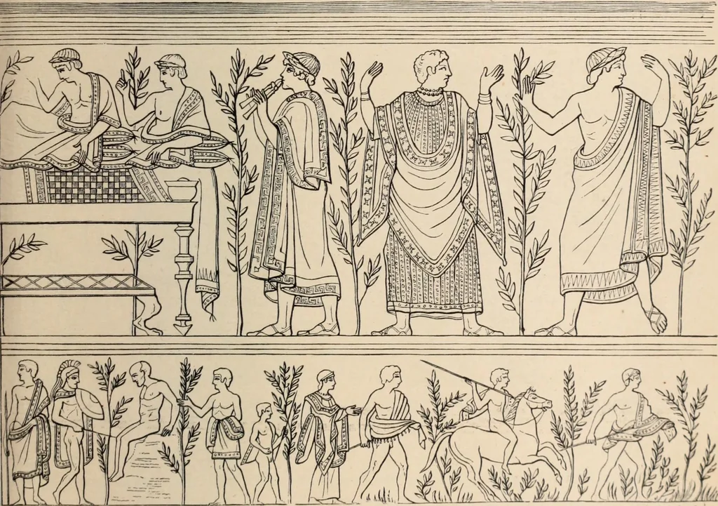 An illustration from History of ancient, early Christian, and mediaeval painting, 1906, leaf 136