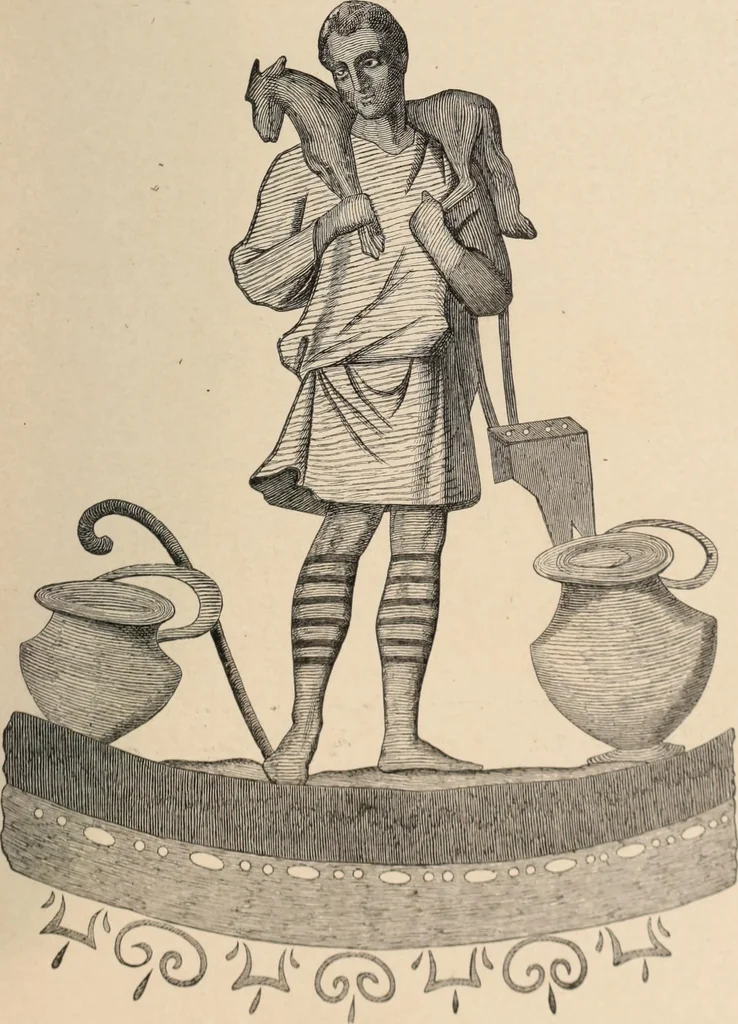 An illustration from History of ancient, early Christian, and mediaeval painting, 1906, leaf 184