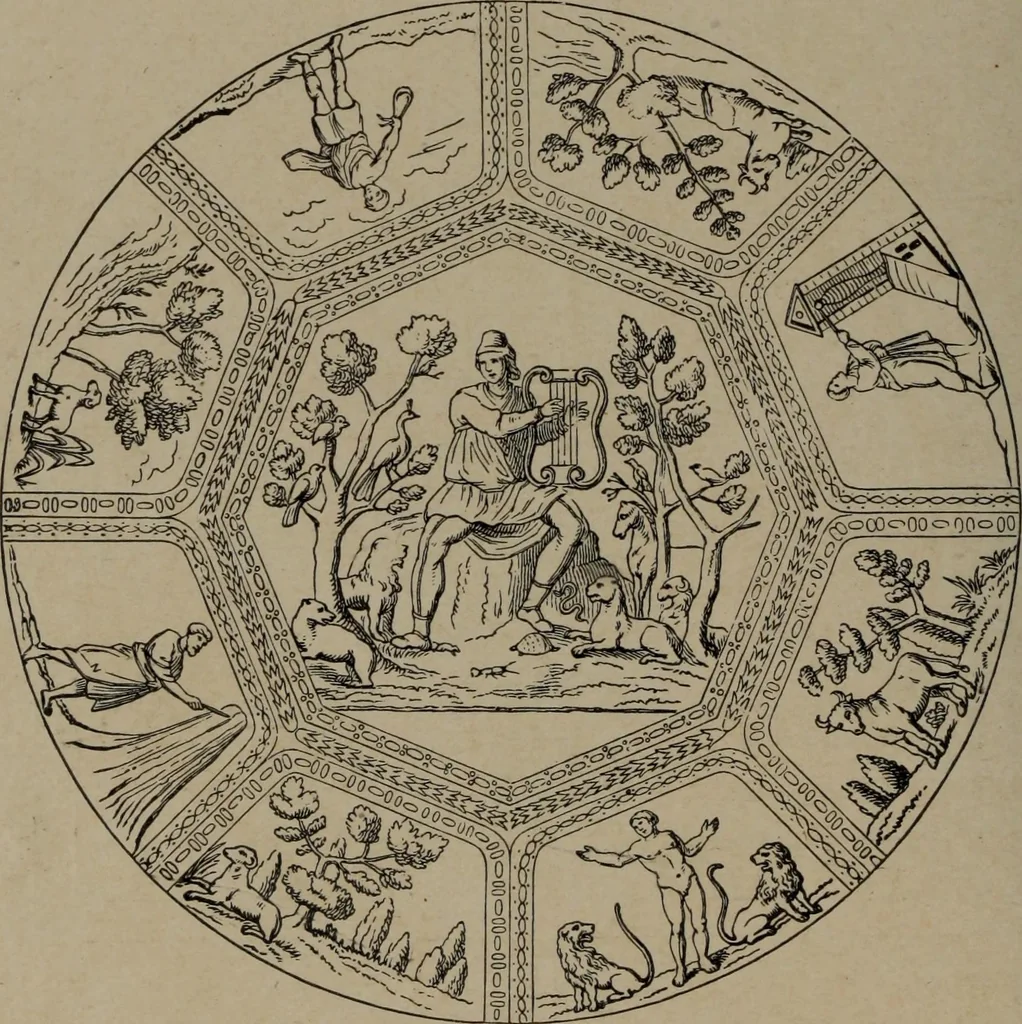 An illustration from History of ancient, early Christian, and mediaeval painting, 1906, leaf 189